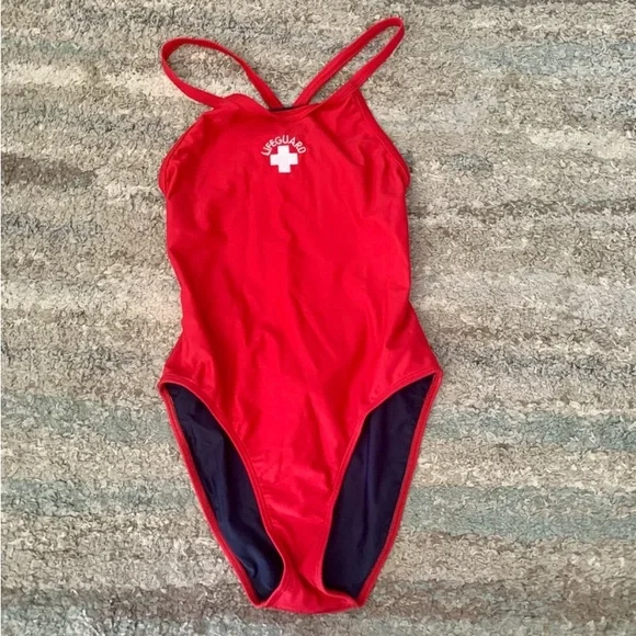 One piece lifeguard suit - Picture 1 of 3
